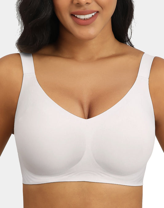 V Neck Push Up Seamless Bras